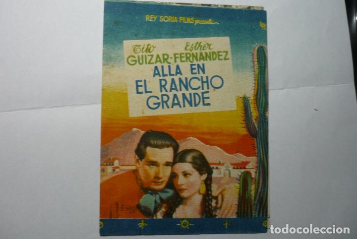 Cine: PROGRAMA DOBLE ALLA EN EL RANCHO GRANDE--TITO GUIZAR - Foto 1
