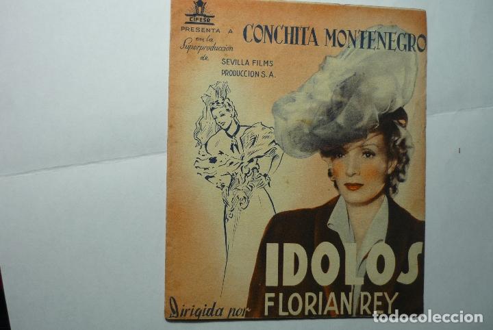 Cine: programa doble idolos - conchita montenegro
