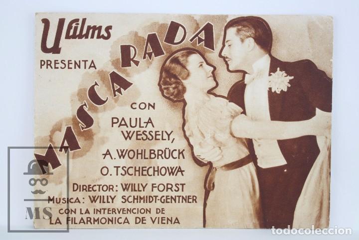 Cine: Programa de Cine Doble - Mascarada - U Films, 1935 - Foto 1