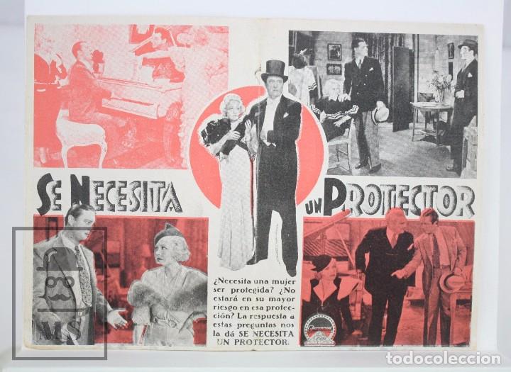 Cine: Programa de Cine Doble - Se Necesita un Protector - Paramount Films, 1935 - Foto 2