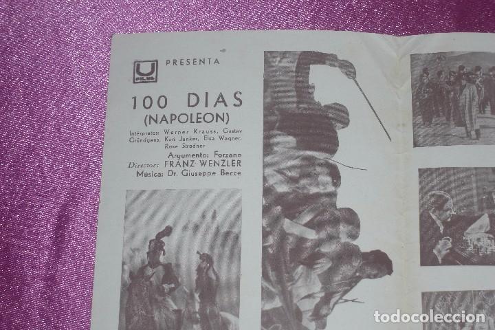 Cine: 100 DIAS NAPOLEON. PROGRAMA DE CINE DOBLE. C2 - Foto 7