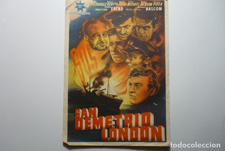 Cine: programa san demetrio london - publicidad - Foto 1