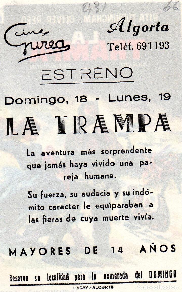 Cine: LA TRAMPA, CON PUBLICIDAD - Foto 2