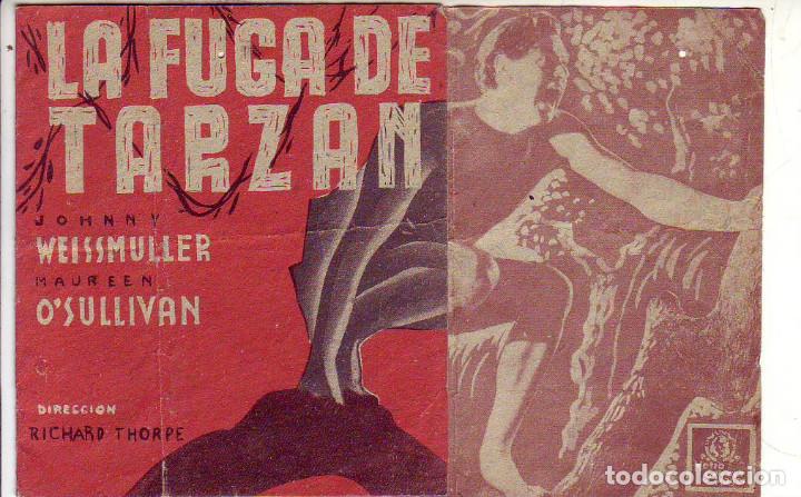 Cine: la fuga de tarzan - doble - c/p