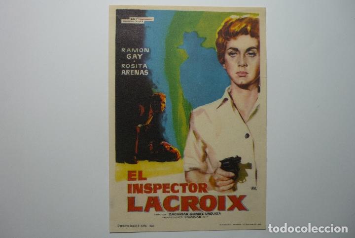 Cine: PROGRAMA EL INSPECTOR LACROIX-RAMON GAY - Foto 1