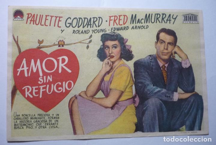 Cine: programa amor sin refugio -paulette goddard publicidad - Foto 1