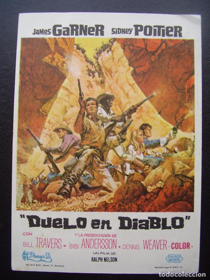Cine: DUELO EN DIABLO, JAMES GARNER, SIDNEY POITIER - Foto 1