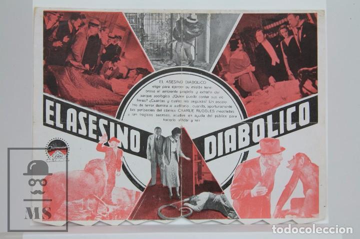Cine: Programa de Cine Doble - El Asesino Diab&oacute;lico - Paramount Films, 1934 - Foto 2