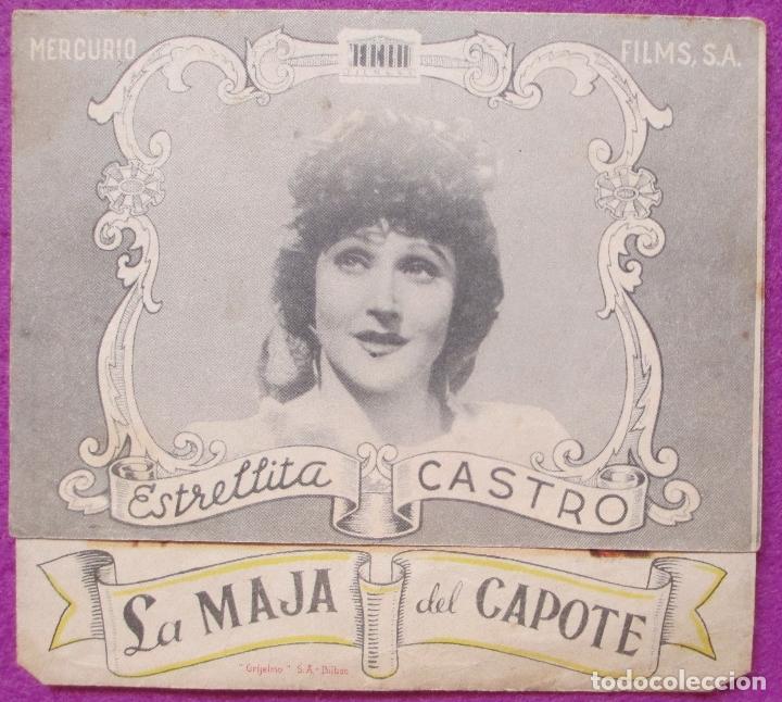 Cine: FOLLETO DE MANO, PROGRAMA CINE, LA MAJA DEL CAPOTE, DOBLE, PM227 - Foto 1