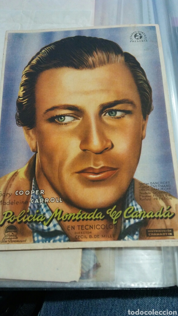 Cine: Programa cine sin publicidad polic&iacute;a montada del Canad&aacute; - Foto 1