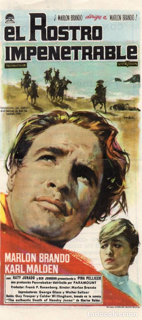 Cine: EL ROSTRO IMPENETRABLE, CON PUBLICIDAD - Foto 1
