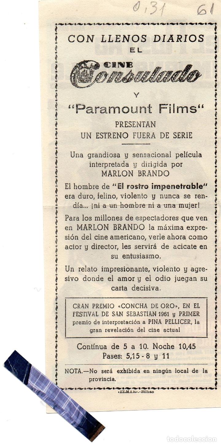 Cine: EL ROSTRO IMPENETRABLE, CON PUBLICIDAD - Foto 2