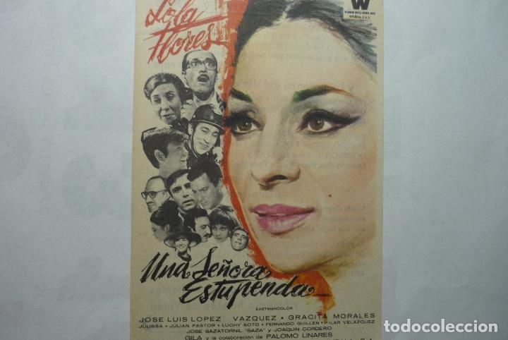 Cine: PROGRAMA UNA SE&Ntilde;ORA ESTUPENDA -LOLA FLORES - Foto 1
