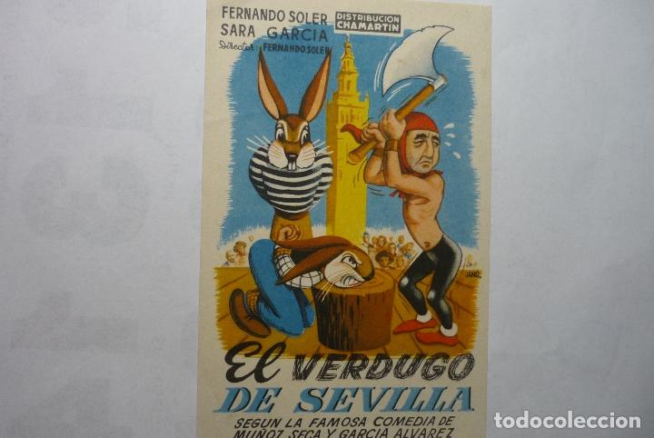 Cine: PROGRAMA EL VERDUGO DE SEVILLA - FERNANDO SOLER - Foto 1