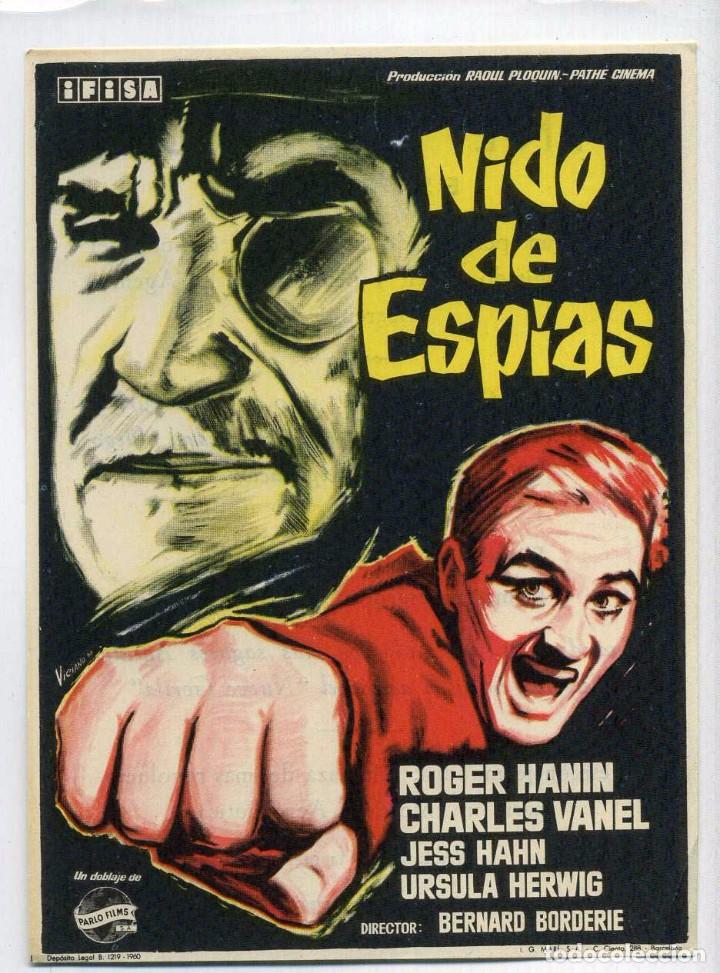 Cine: NIDO DE ESPIAS, con Roger Hanin. C/I. - Foto 1