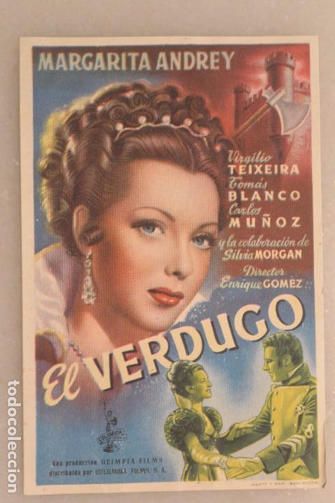 Cine: FOLLETO CINE EL VERDUGO - Foto 1