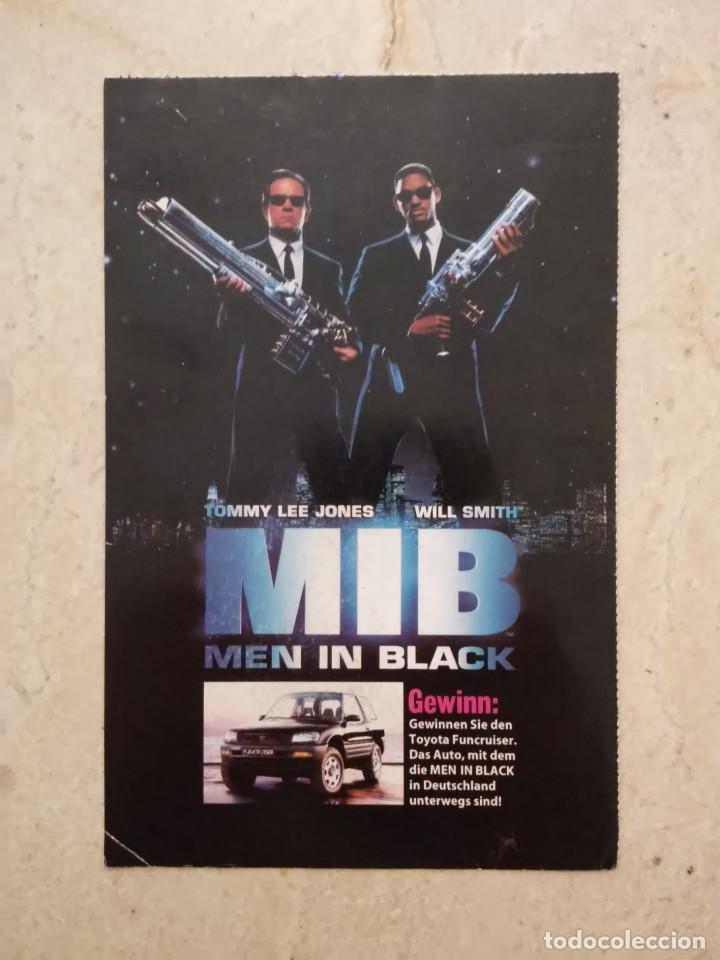 Cine: FOLLETO CUPON ORIGINAL -10*15- MEN IN BLACK - WILL SMITH