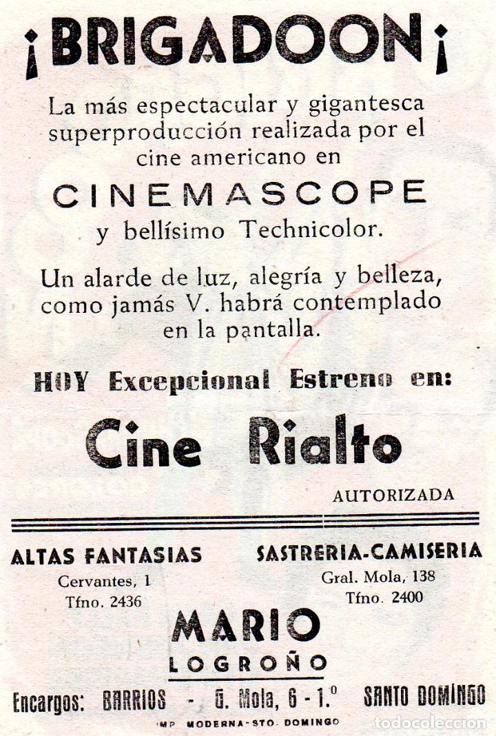 Cine: BRIGADOON, CON PUBLICIDAD - Foto 2