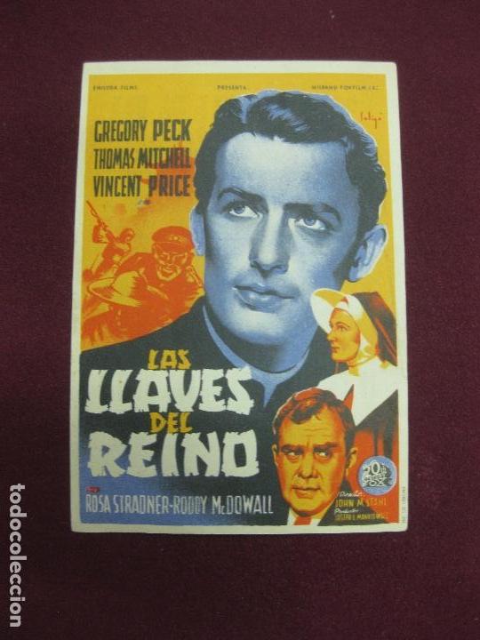 Cine: PROGRAMA DE CINE. LAS LLAVES DEL REINO. GREGORY PECK. 20TH. CENTURY FOX. - Foto 1