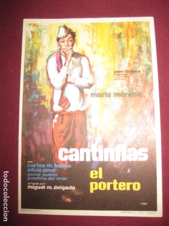 Cine: PROGRAMA DE CINE. EL PORTERO. MARIO MORENO, CANTINFLAS.... - Foto 1