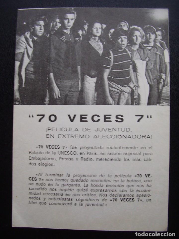 Cine: 70 VECES 7, JOS&Eacute; B&Oacute;DALO - Foto 1