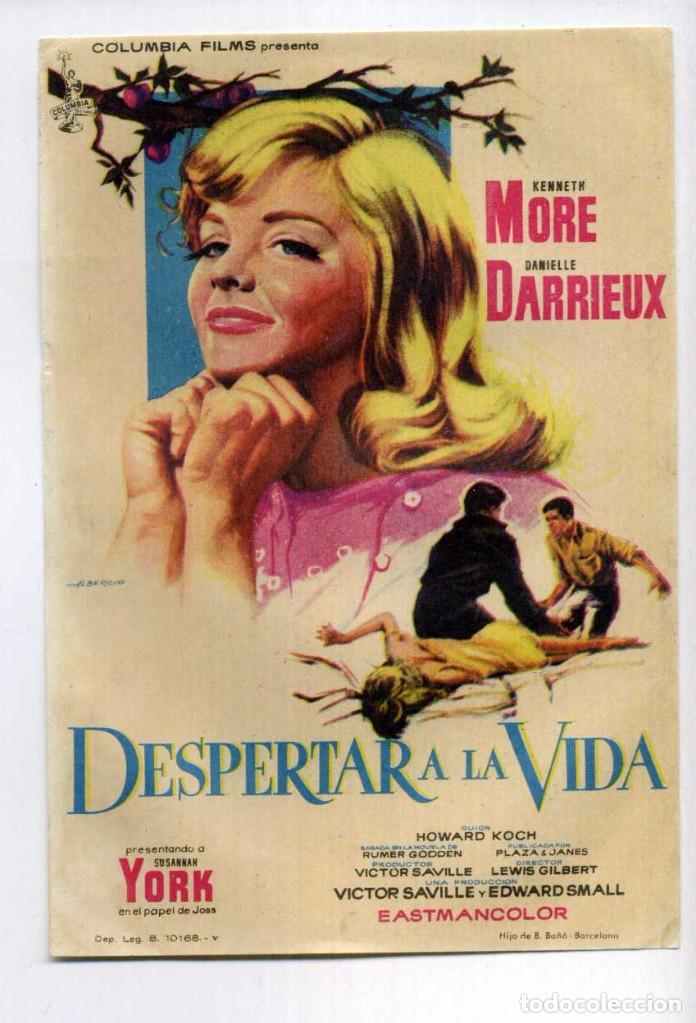 Cine: EL DESPERTAR A LA VIDA, con Danielle Darreux. S/I. - Foto 1