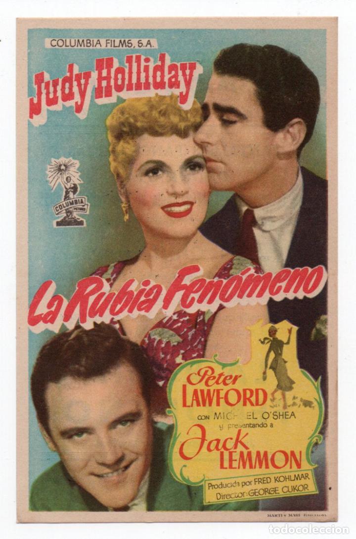 Cine: PROGRAMA LA RUBIA FEN&Oacute;MENO - CINES BOHEMIO Y GALILEO - Foto 1