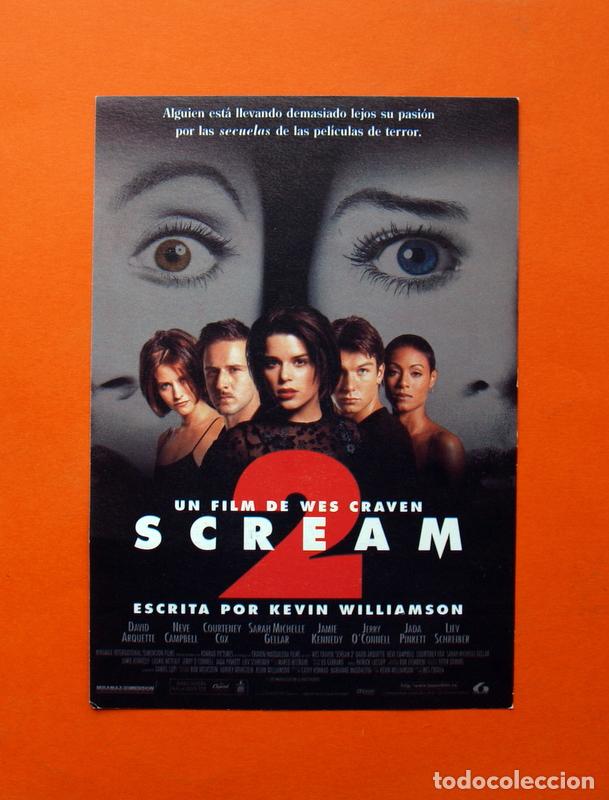 Cine: FOLLETO DE MANO - SCREAM 2 - ESTRENO - - Foto 1
