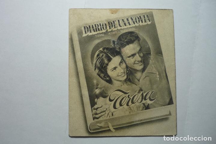 Cine: PROGRAMA DESPLEGABLE TERESA - PIER ANGELI - Foto 1