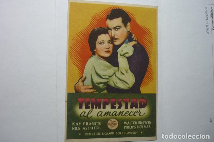 Cine: PROGRAMA TEMPESTAD AL AMACECER -KAY FRANCIS PUBLICIDAD - Foto 1