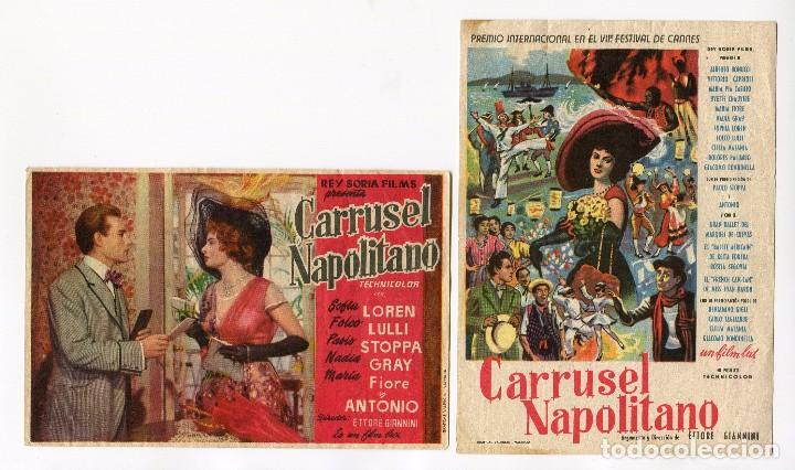 Cine: CARRUSEL NAPOLITANO, con Sof&iacute;a Loren.