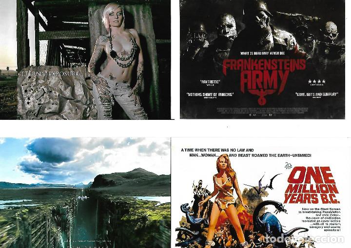 Cine: 4 TARJETAS DE MANO DE  CINE - Foto 1