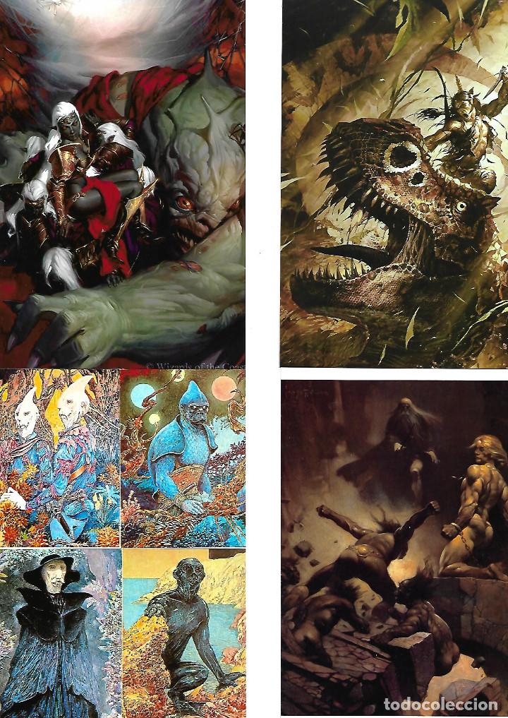 Cine: 4 TARJETAS DE MANO DE  CINE - Foto 1