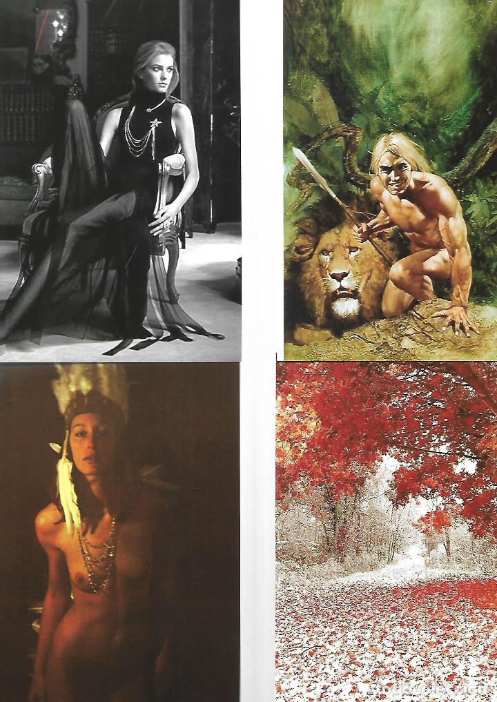 Cine: 4 TARJETAS DE MANO DE  CINE - Foto 1