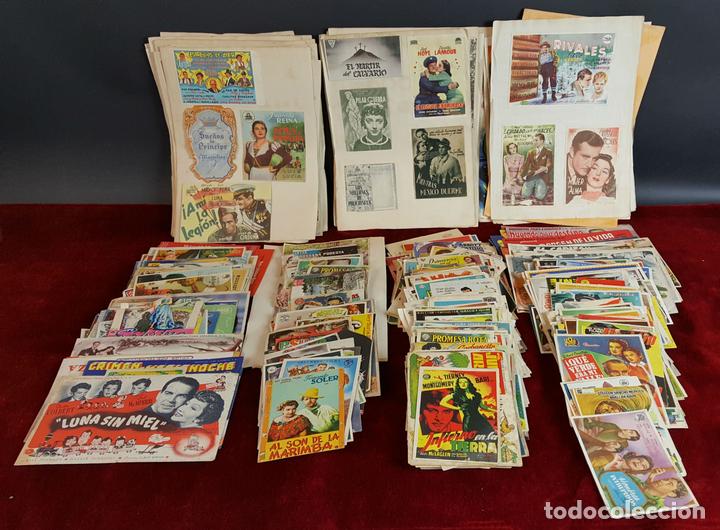 Cine: COLECCI&Oacute;N DE 1041 PROGRAMAS DE CINE. ESPA&Ntilde;A. A&Ntilde;OS 30-60. - Foto 1