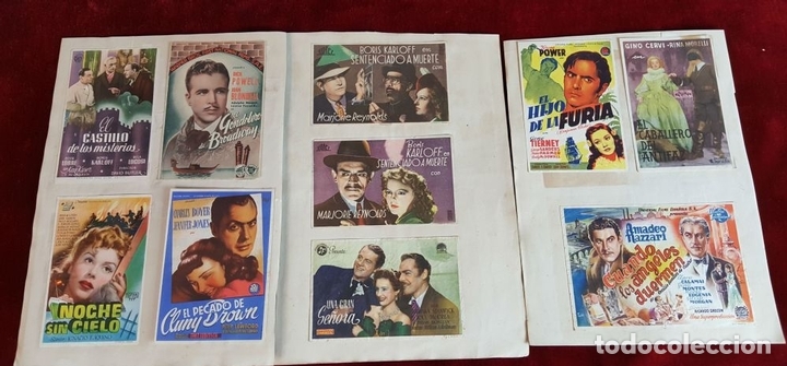 Cine: COLECCI&Oacute;N DE 1041 PROGRAMAS DE CINE. ESPA&Ntilde;A. A&Ntilde;OS 30-60. - Foto 3