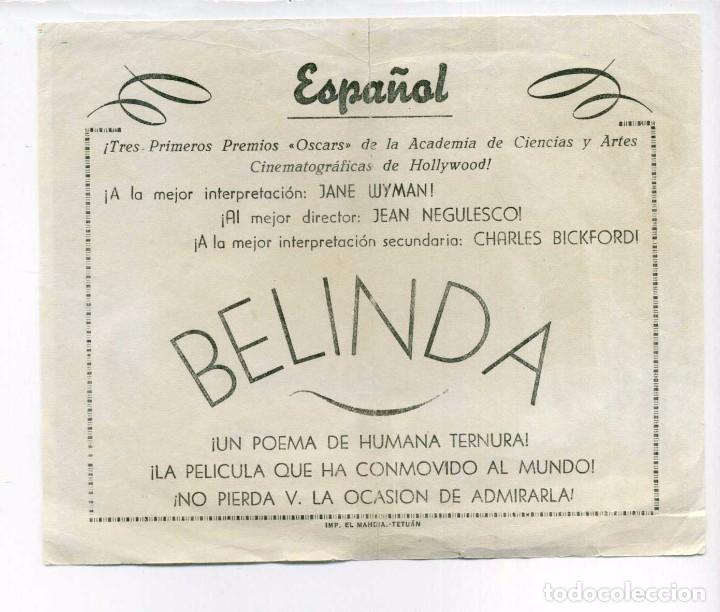Cine: BELINDA, con Jane Wyman. C/I. - Foto 2
