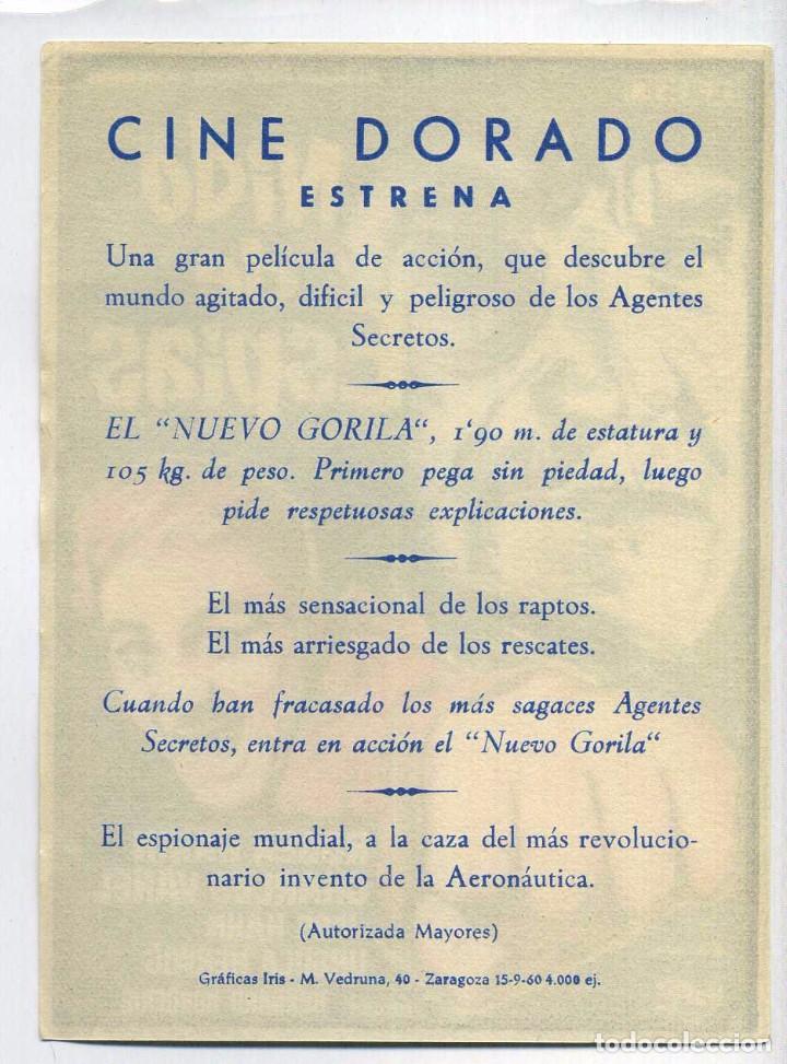 Cine: NIDO DE ESPIAS, con Charles Vanel. C/I. - Foto 2