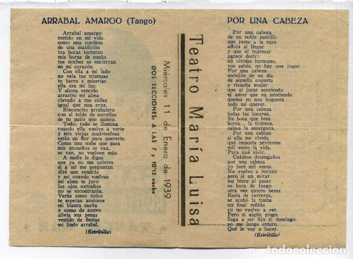 Cine: TANGO BAR, con Carlos Gardel. S/I. - Foto 2