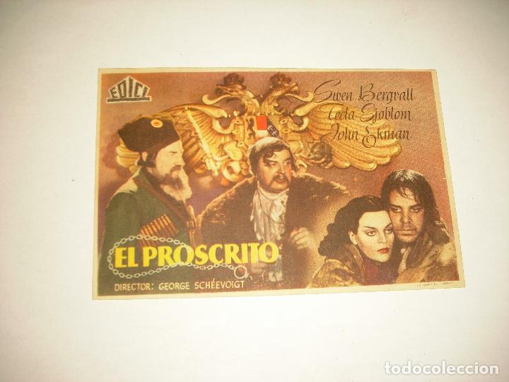 Cine: EL PROSCRITO , CINE APOLO - Foto 1