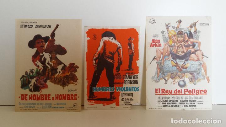 Cine: LOTE PROPAGANDA DE MANO - CINE - Foto 1