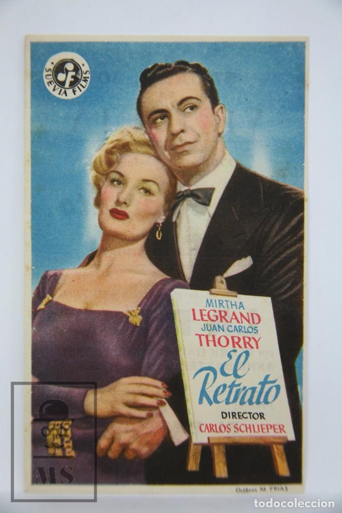 Cine: Programa de Cine - El Retrato - Suevia Films, A&ntilde;o 1950 - Foto 1