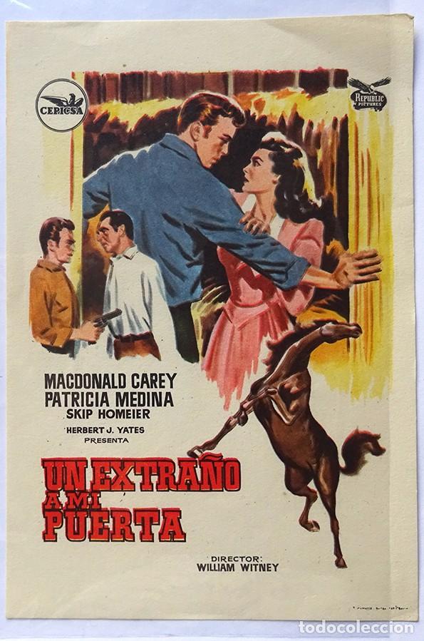 Cine: UN EXTRA&Ntilde;O A MI PUERTA, DIRECTOR WILLIAM WITNEY - Foto 1