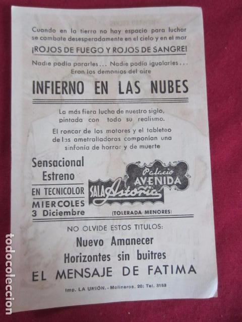 Cine: INFIERNO EN LAS NUBES - Foto 3