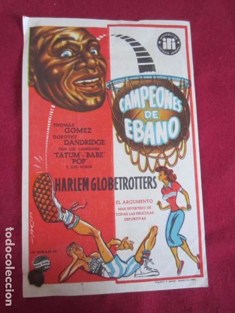 Cine: CAMPEONES DE EBANO - Foto 1