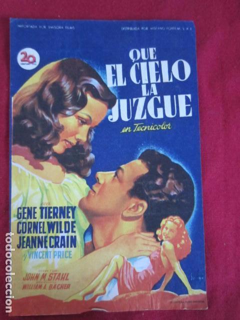 Cine: QUE EL CIELO LA JUZGUE - Foto 1