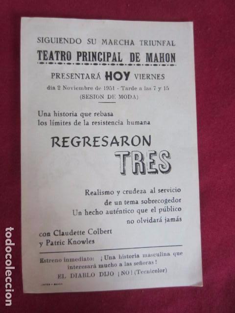 Cine: REGRESARON TRES - Foto 2
