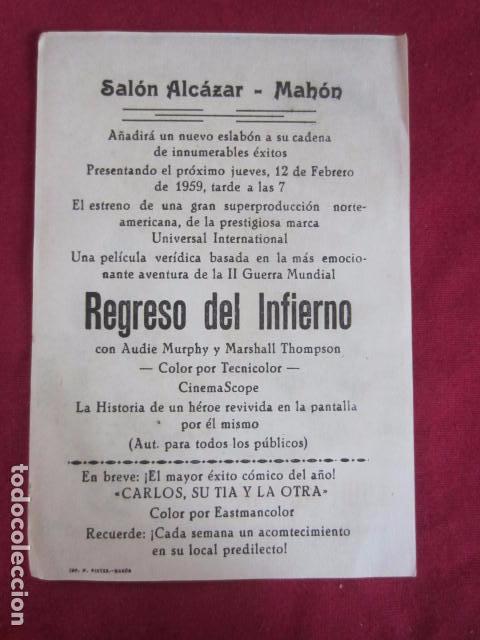 Cine: REGRESO DEL INFIERNO - Foto 2