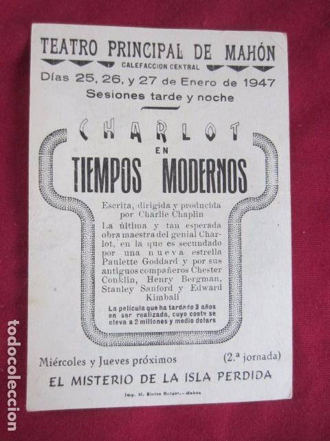 Cine: TIEMPOS MODERNOS - Foto 2