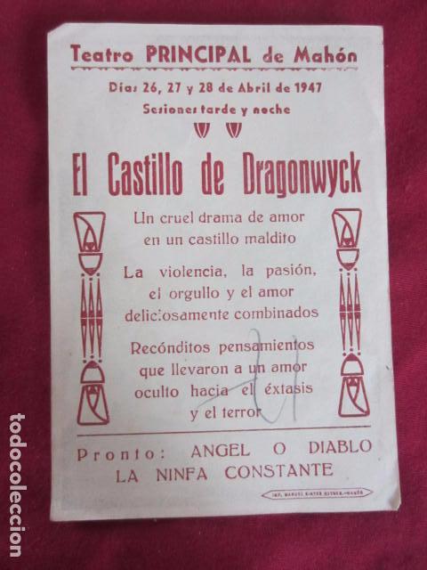 Cine: EL CASTILLO DE DRAGONWYCK - Foto 2